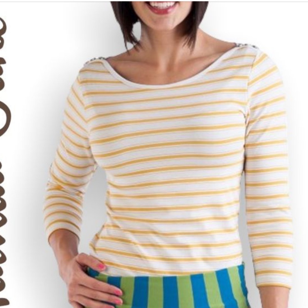 Matilda Jane sunny boatneck tee